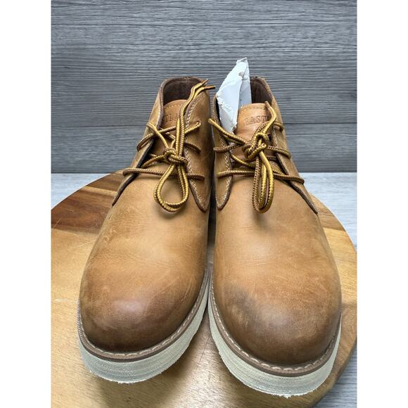 Eastland Jack Plain Toe Chukka Boot Men Size 9M Color Peanut FREE main image 9